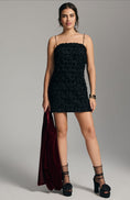 Load image into Gallery viewer, Sunday in Brooklyn Textured Mini Dress
