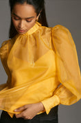 Load image into Gallery viewer, By Anthropologie Organza Blouse
