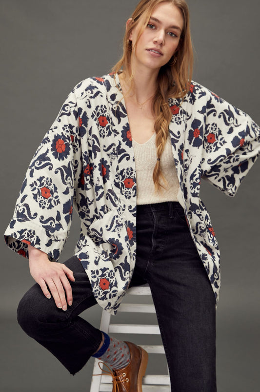 Anthropologie Eleanor Kimono Jacket