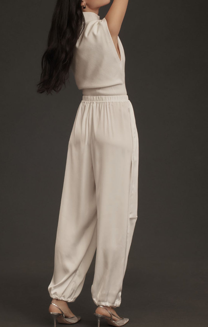 Maeve Silky Parachute Pants