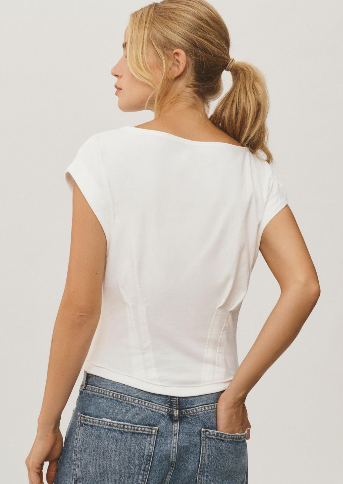 Pilcro Corset Tee