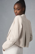 Load image into Gallery viewer, DOLAN Pleated-Back Cropped Blazer
