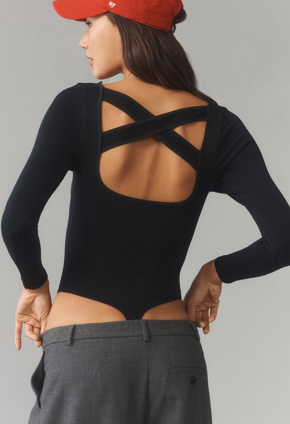 The Viviette Long-Sleeve Bodysuit