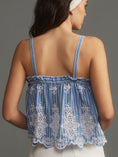 Load image into Gallery viewer, Maeve Eyelet Babydoll Tank
