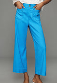 Load image into Gallery viewer, The Colette Cropped Wide-Leg Pants by Maeve: Linen Edition
