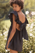 Load image into Gallery viewer, By Anthropologie Ruffle-Sleeve Open-Back Mini Dress
