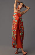 Load image into Gallery viewer, By Anthropologie Pleated Column Midi Dress
