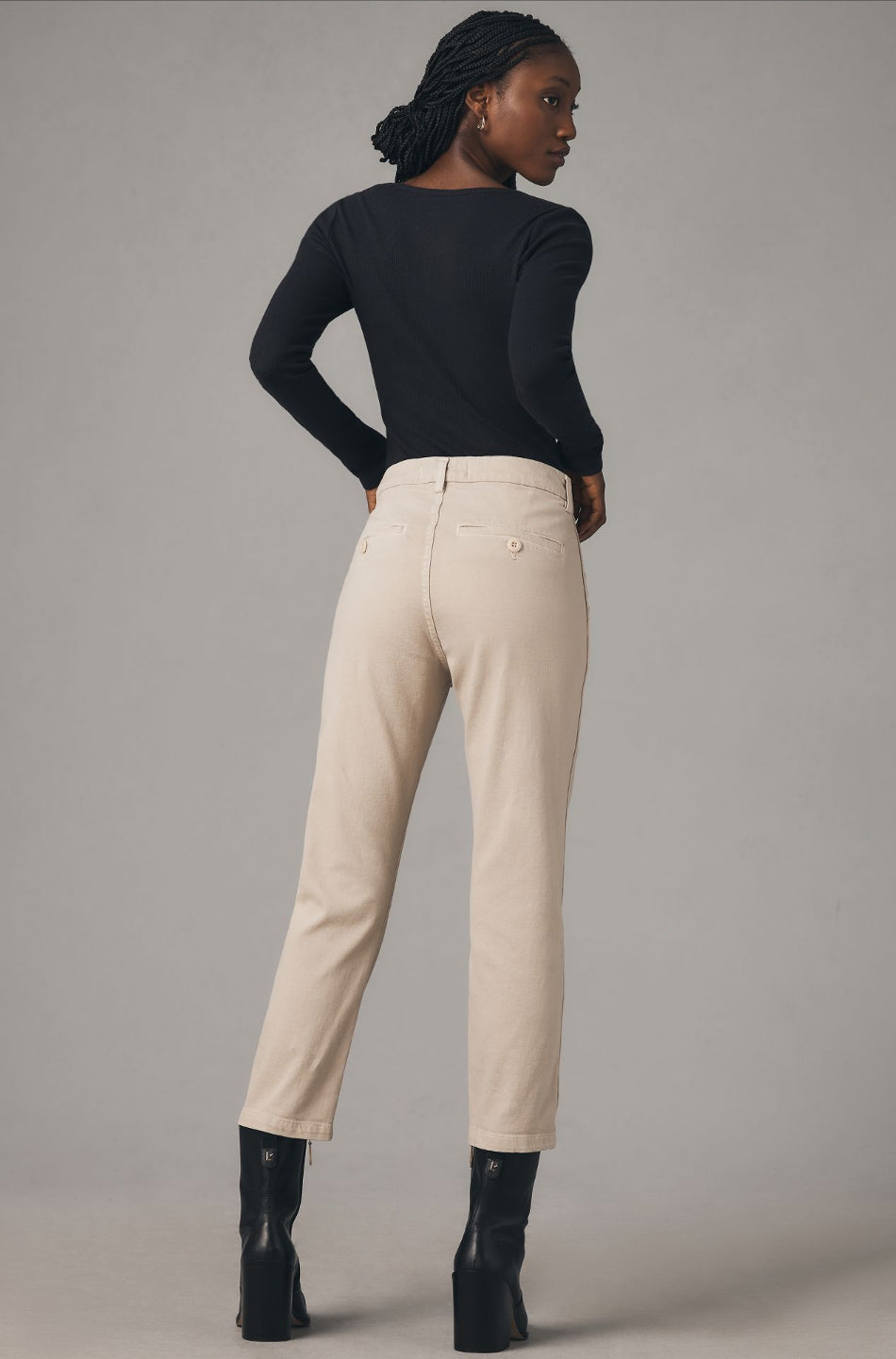 AMO Easy Crop Straight Trousers