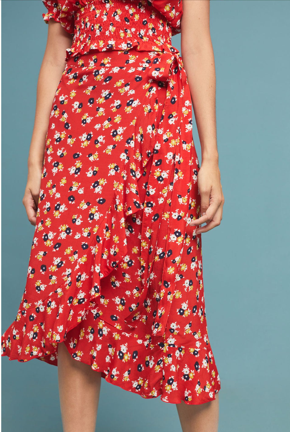 Faithfull Jasmine Floral Skirt