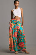 Load image into Gallery viewer, Farm Rio x Anthropologie Floral Wide-Leg Pants
