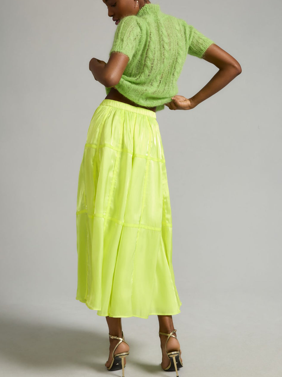 By Anthropologie Parachute Maxi Skirt