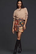 Load image into Gallery viewer, Farm Rio Quilted Tapestry Mini Skirt
