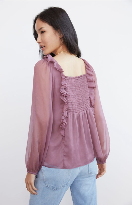 Sunday in Brooklyn Carmella Smocked Blouse