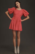 Load image into Gallery viewer, By Anthropologie Puff-Sleeve Romper
