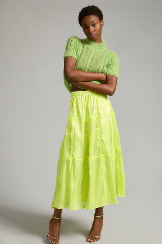 By Anthropologie Parachute Maxi Skirt