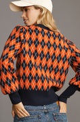 Load image into Gallery viewer, Maeve Balloon-Sleeve Cardigan Sweater
