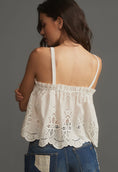 Load image into Gallery viewer, Maeve Eyelet Babydoll Tank
