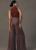 Load image into Gallery viewer, The Avery Pleated Wide-Leg Trousers by Maeve: Sheer Silk Edition
