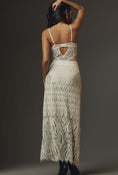 Load image into Gallery viewer, By Anthropologie Woven Column Sheer Maxi Skirt
