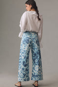 Load image into Gallery viewer, The Ettie High-Rise Crop Wide-Leg Jeans by Maeve: Printed Edition
