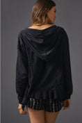 Load image into Gallery viewer, By Anthropologie The Sapphire Hoodie
