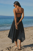 Load image into Gallery viewer, By Anthropologie Strapless Smocked Cover-Up Dress
