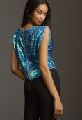 Load image into Gallery viewer, Pilcro Sequin Muscle Cashmere Sweater Vest
