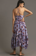 Load image into Gallery viewer, By Anthropologie Sleeveless V-Neck A-Line Midi Dress
