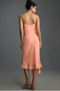 Load image into Gallery viewer, Mare Mare Sleeveless Draped Asymmetrical Midi Dress
