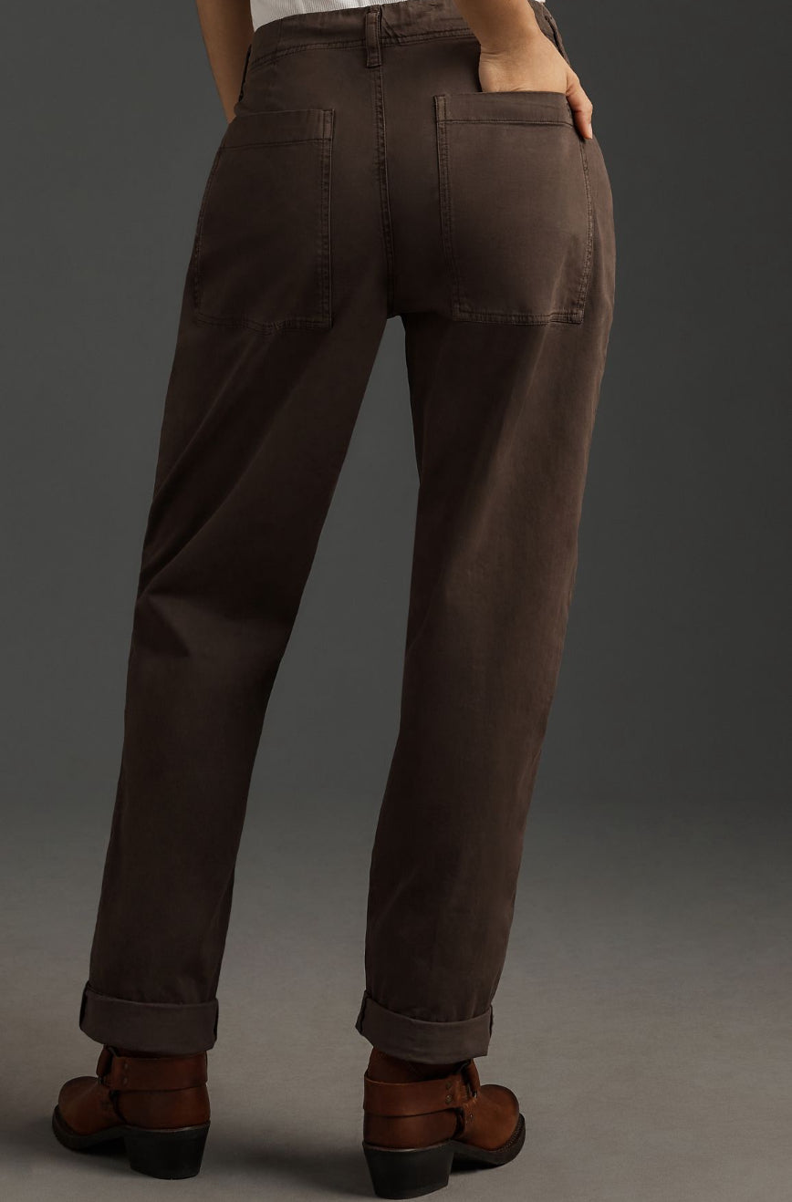 Pilcro Low-Rise Chino Pants