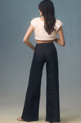 Load image into Gallery viewer, The Delaney Clean-Seamed High-Rise Wide-Leg Jeans by Maeve
