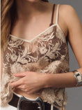 Load image into Gallery viewer, Eva Franco Floral Appliqu‚ Cami
