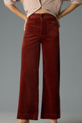 Load image into Gallery viewer, The Colette Cropped Wide-Leg Corduroy Pants by Maeve
