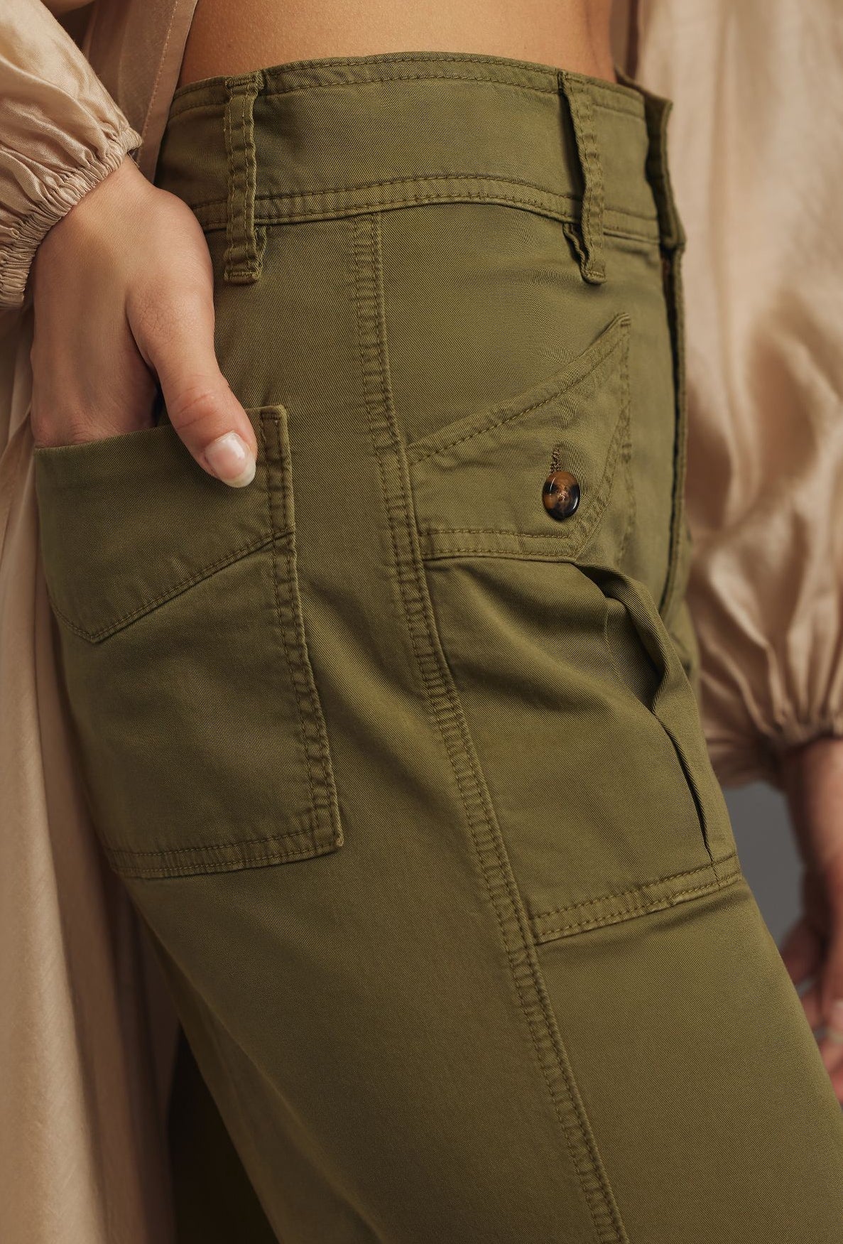 Joe's Jeans Premium Wide-Leg Cargo Pants