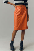 Load image into Gallery viewer, The Colette Faux Leather Skirt by Maeve
