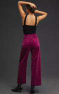 Load image into Gallery viewer, The Colette Cropped Wide-Leg Corduroy Pants by Maeve
