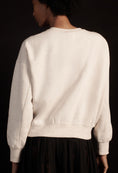 Load image into Gallery viewer, Maeve Embellished Collar Crew Neck Sweatshirt
