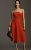 Load image into Gallery viewer, By Anthropologie Strapless Knitted Midi Dress
