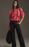 Load image into Gallery viewer, Farm Rio Flora Tapestry Blouse
