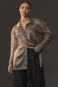 Load image into Gallery viewer, Pilcro Metallic Buttondown Shirt
