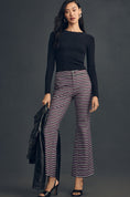 Load image into Gallery viewer, Maeve Striped Kick Flare Pants
