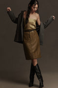 Load image into Gallery viewer, The Colette Faux Leather Skirt by Maeve
