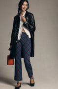 Load image into Gallery viewer, The Margot Kick-Flare Cropped Trousers by Maeve: Plaid Edition
