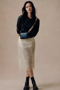 Load image into Gallery viewer, Sunday in Brooklyn Sheer Sequin Skirt
