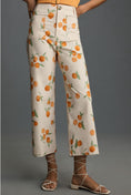 Load image into Gallery viewer, Maeve x Dylan Mierzwinski Colette Cropped Wide-Leg Trousers
