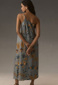 Load image into Gallery viewer, Farm Rio x Anthropologie One-Shoulder Maxi Dress
