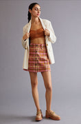 Load image into Gallery viewer, Maeve Button-Front Mini Skirt
