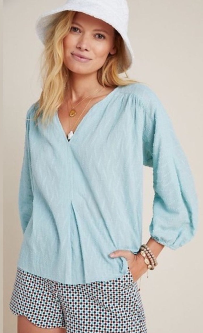 DOLAN Left Coast Alvin Peasant Blouse Top