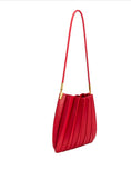 Load image into Gallery viewer, Carrie Pleated Shoulder Bag Red
