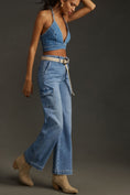 Load image into Gallery viewer, PAIGE Carly High-Rise Crop Wide-Leg Jeans
